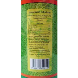 tabla nutricional goslim