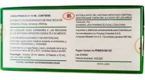 tabla nutricional panax ginseng