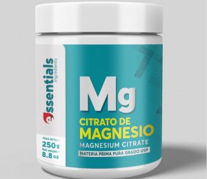 citrato de Magnesio 250 gr essential